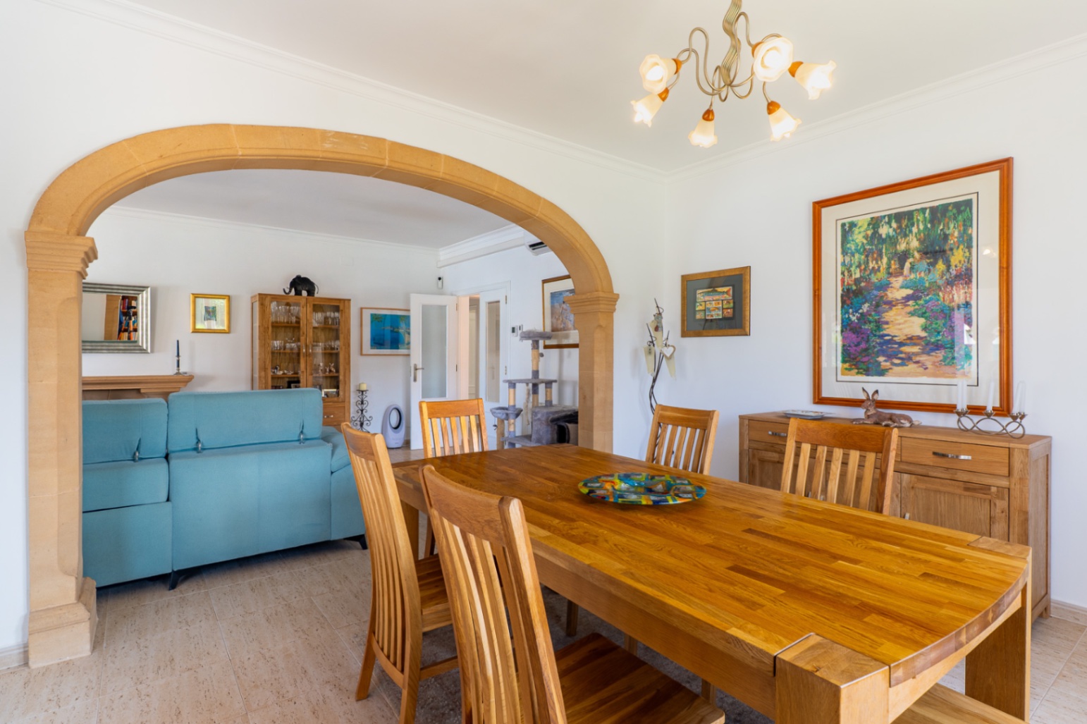 Beautiful Renovated Mediterranean Villa in La Guardia Park, Javea