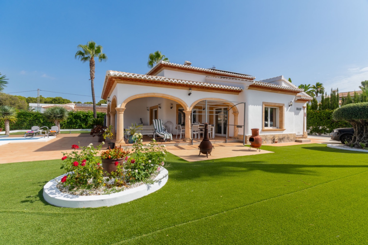 Beautiful Renovated Mediterranean Villa in La Guardia Park, Javea