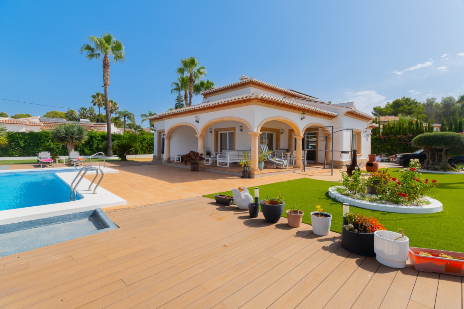 Beautiful Renovated Mediterranean Villa in La Guardia Park, Javea