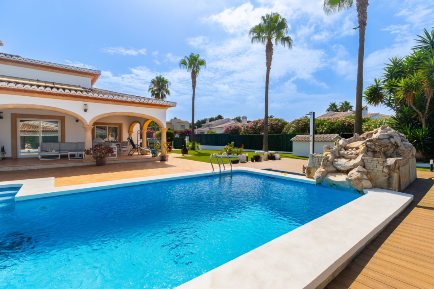 Beautiful Renovated Mediterranean Villa in La Guardia Park, Javea
